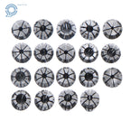 19 Pack ER16 Spring Collet Set for CNC Milling Lathe Engraving Machine