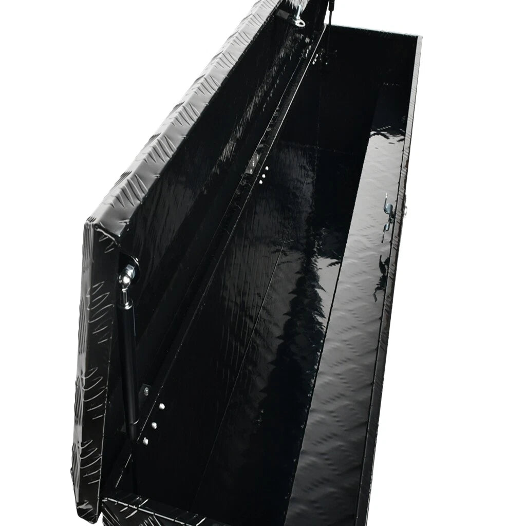 60" Black Aluminum Tool Box for Pickup Truck (Fits )