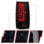 Tail Light Assembly Black Smoke Lens Replacement for 2007-2014 Chevy Suburban 1500