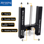 Master Cylinder Push Rod Length Gauge Tool for Brake Booster Adjustment