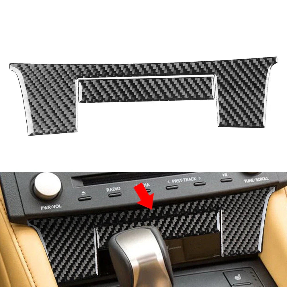 Black Center Console Lower Panel Cover Trim for Lexus RC300 350 200T (2015-2024)