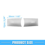 Set of 2 Multimedia Radio Button Cover Stickers for Mercedes-Benz 