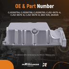 Engine Oil Pan for Ford Escape Fusion Edge Focus L4 2.0L 2.5L (2013–2020)