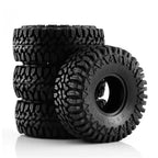 110mm Mud Terrain Rubber Tire for Axial SCX10, TRX4 (1/10 RC Crawler)