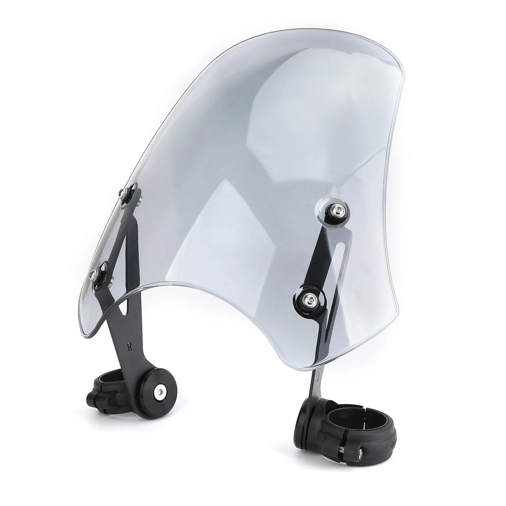 ABS Motorcycle Windscreen for Harley Dyna Softail (2010–2023) Gray