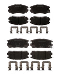Front and Rear Ceramic Brake Pad Kit ACDelco for Chevy Equinox GMC Terrain (2010–2016)
