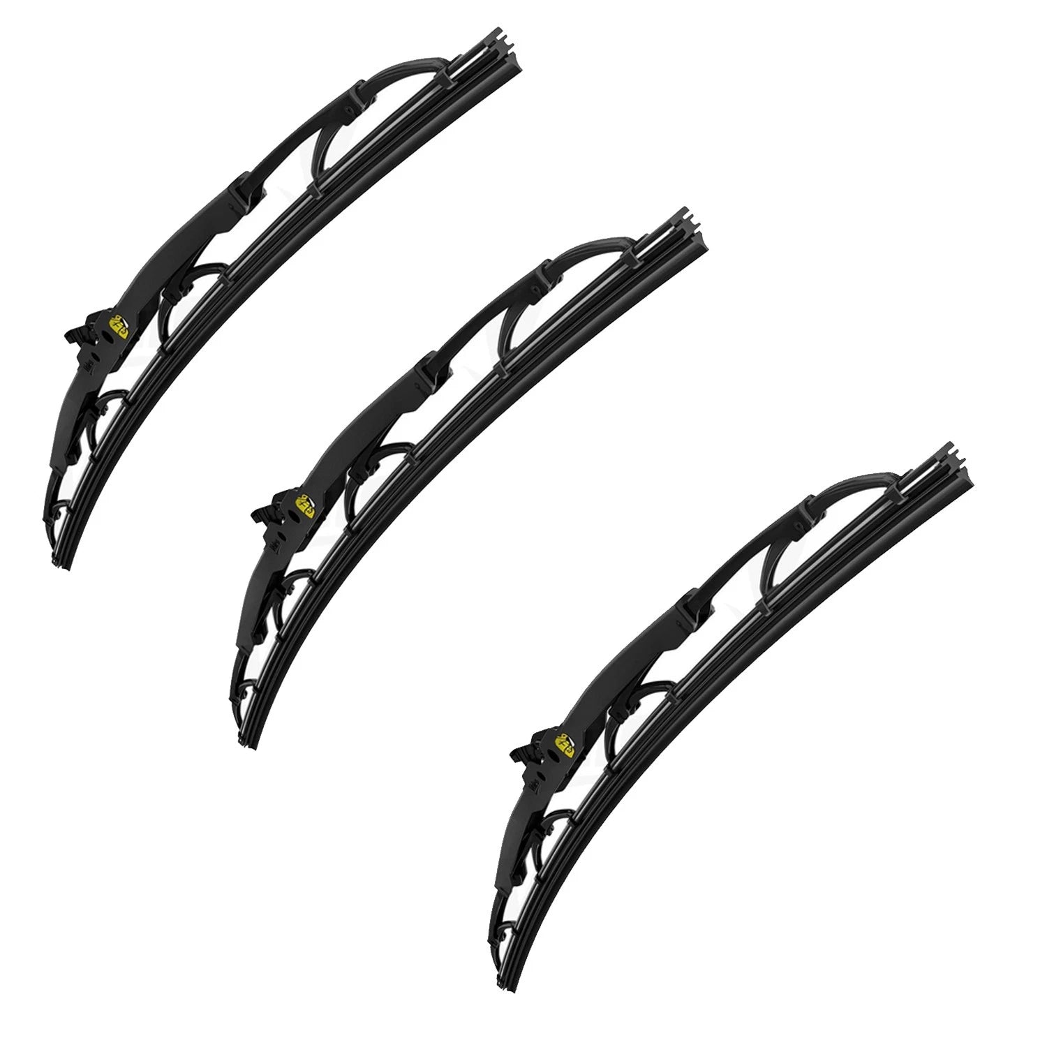 3pc Wiper Blade Kit for Valeo (Front Left LH 20", Right RH 20", Rear 20")