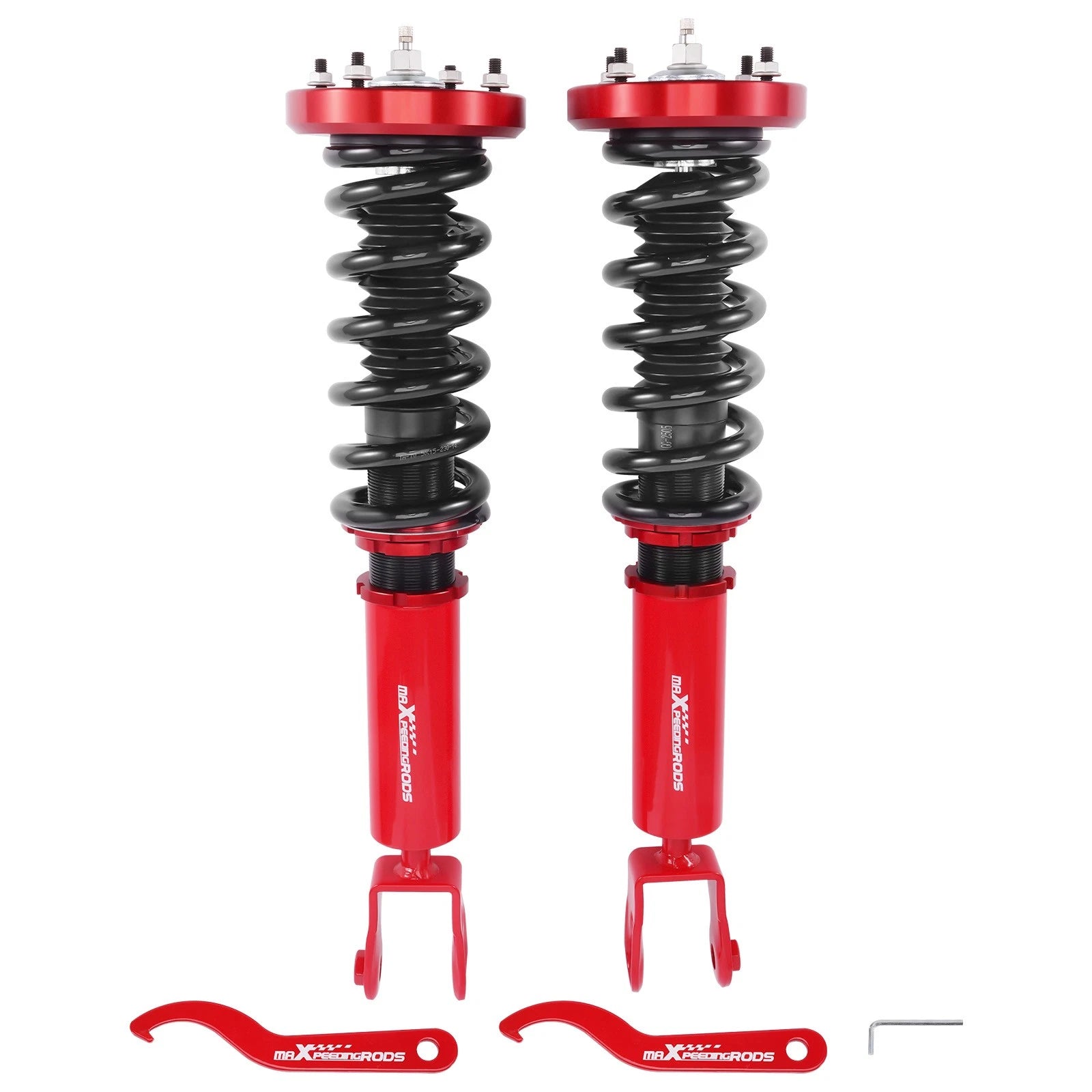 2pcs Front Air Spring to Coil Spring Conversion Kit For Jaguar XJ8 Series 03-09