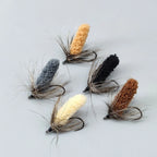 10PCS Fly Fishing Lures WY1173 Size 12 Soft Fiber Body for Trout