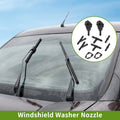 Windshield Washer Nozzle with Hose Connector for Dodge (No. 5113049AA)