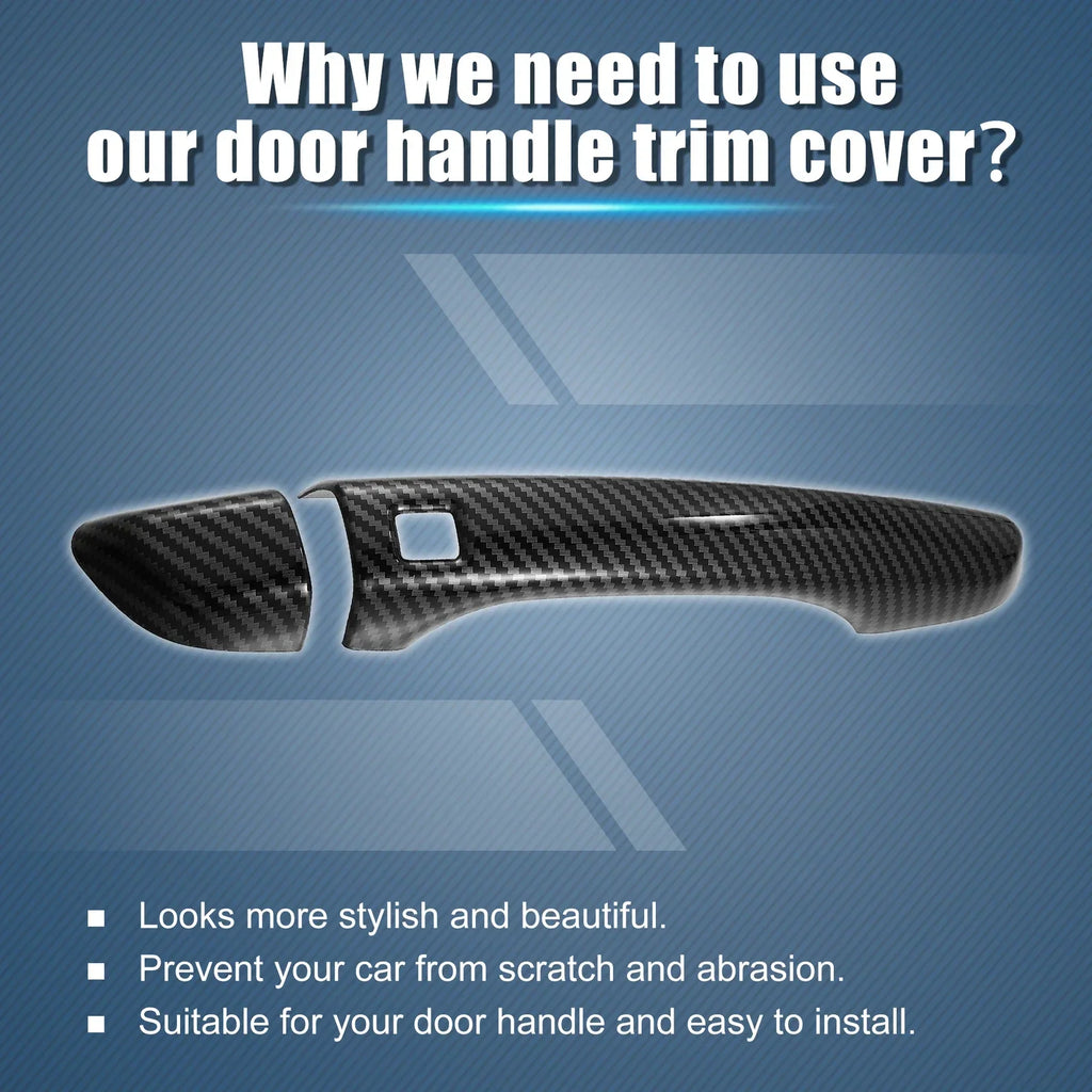8pcs Side Door Handle Cover Trim for Hyundai Elantra (2017-2020)