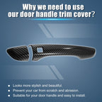 8pcs Side Door Handle Cover Trim for Hyundai Elantra (2017-2020)