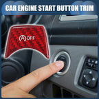 Engine Start Stop Button Cover for BMW Red