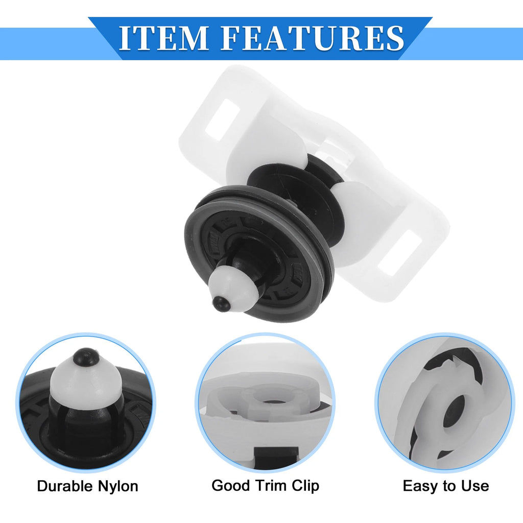 10X Door Panel Trim Clips for Audi A4 (2003–2009) - Base Bracket Retainer