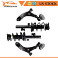 4pc Front Strut Assembly & Lower Control Arm Ball Joint for Mazda 3 (2010–2013)