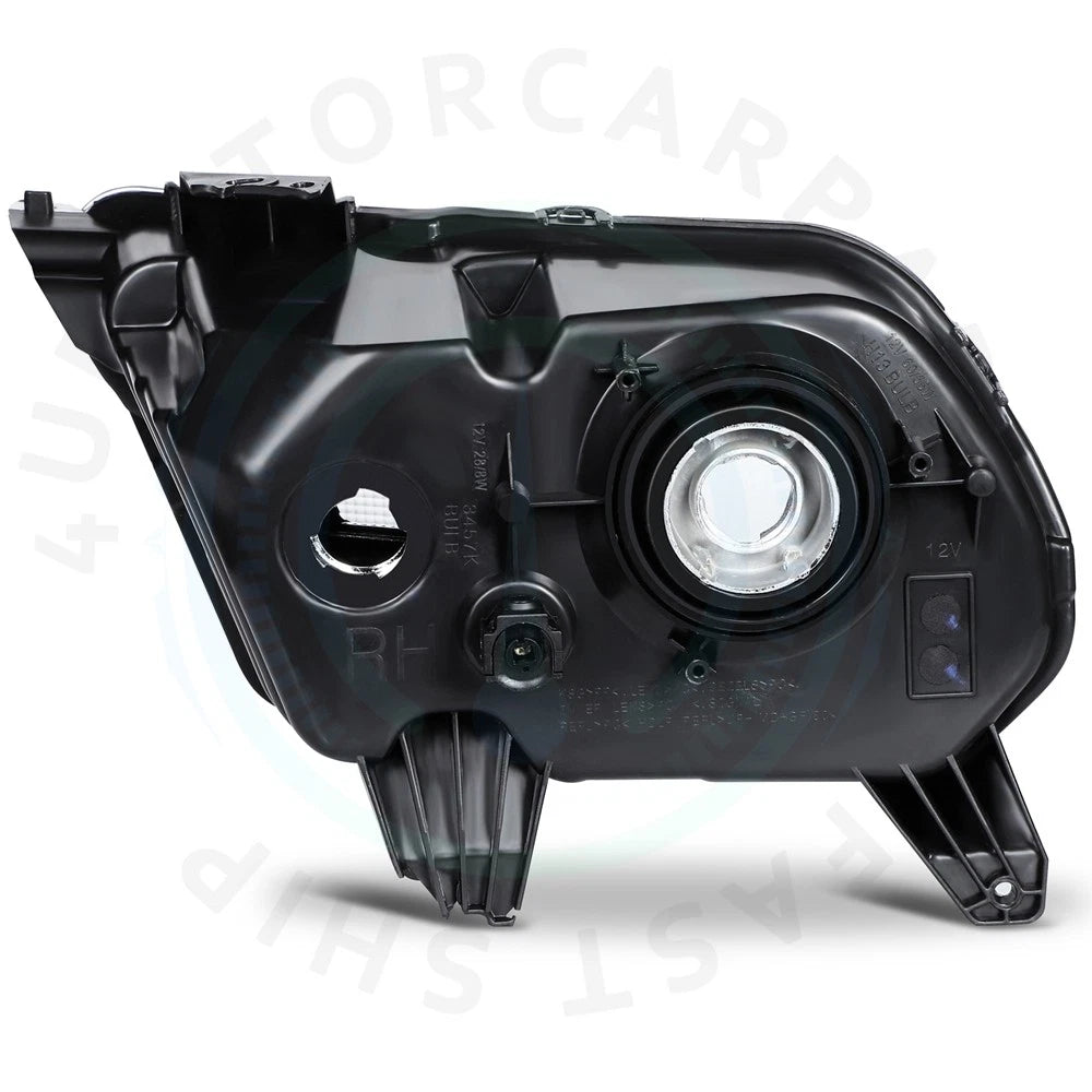 Headlight Assembly Set for Ford Mustang (2010–2014) Black