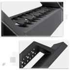 Rear Step Bumper Face Bar for Ford F-150 Fleetside (2004–2006) Black