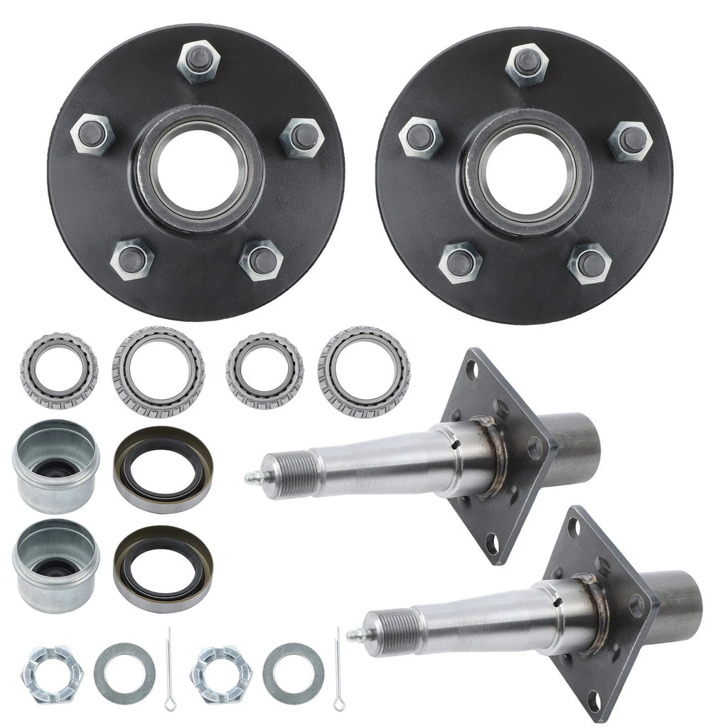 5 Lug 4.5" Bolt Trailer Hub Kit for Trailer (Universal)