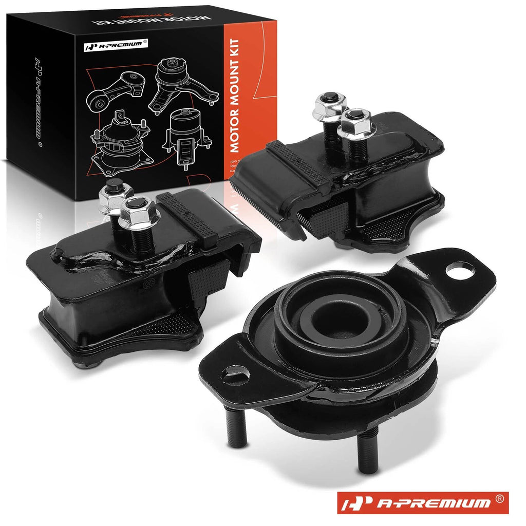 3X Engine Motor & Transmission Mount for Nissan Armada (2017–2021) Infiniti QX80 (2017–2021)