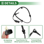 ABS Wheel Speed Sensor No. 23251376 for Buick Envision (2016–2017)