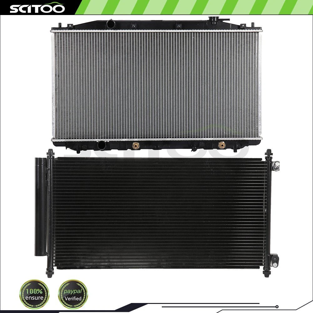 Radiator and A/C Condenser Kit for Honda Accord (2008–2012)