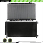 Radiator and A/C Condenser Kit for Honda Accord (2008–2012)