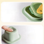 Set of 3 Cup Ice Molds with Handles for Flavor-Safe Food Prep