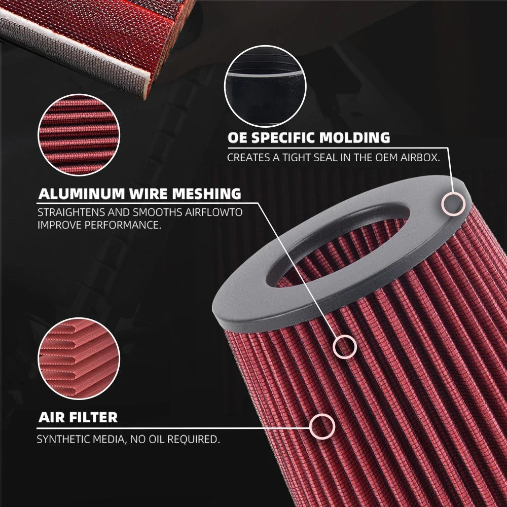 Cold Air Intake Induction Pipe and Filter for Nissan 350Z Z33 Infiniti G35