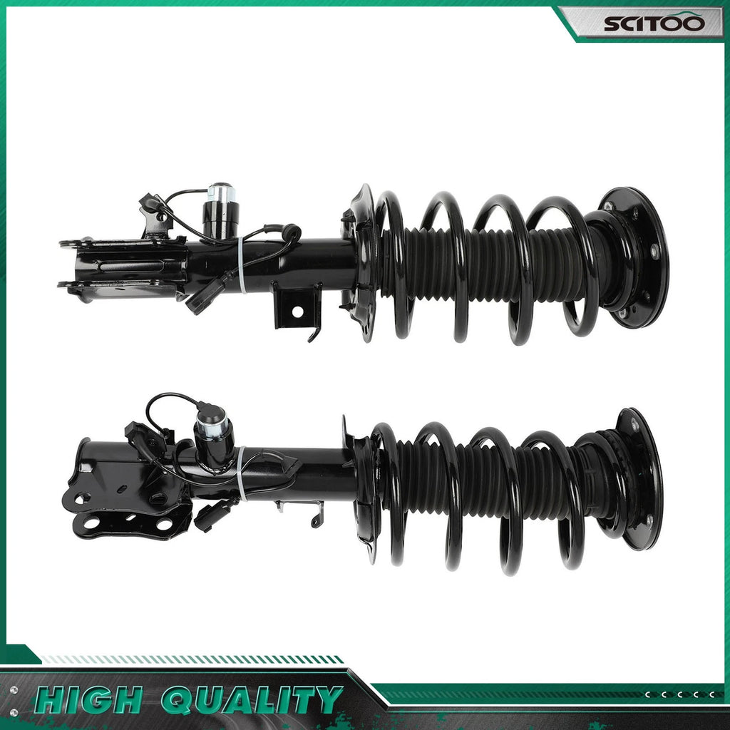 Set of 2 Front Complete Struts w/ Spring Shocks for Lincoln MKX (2016–2018) AST-84852