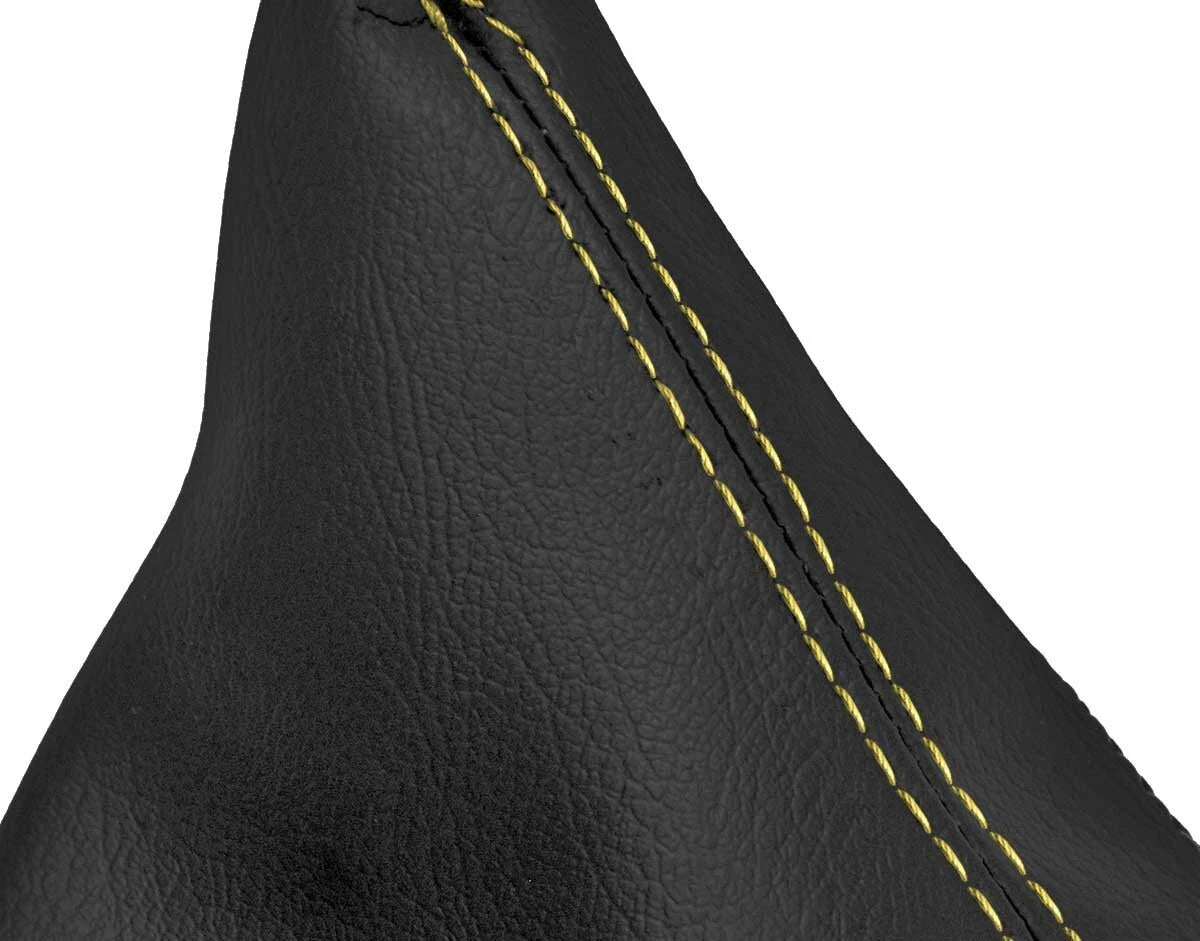 E Brake Boot Leather for Ford Mustang (1994–2004) Yellow Stitch