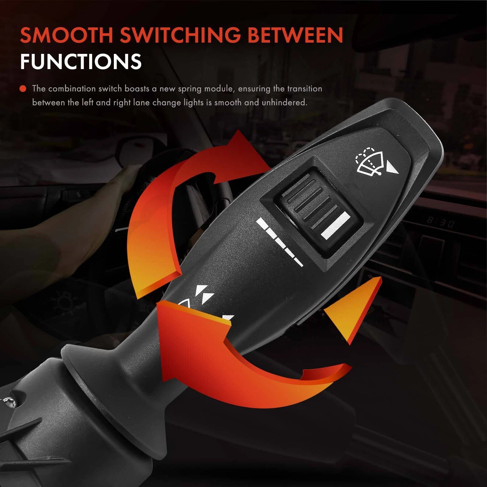 Windshield Wiper Switch for Ford Fiesta (2011-2016)