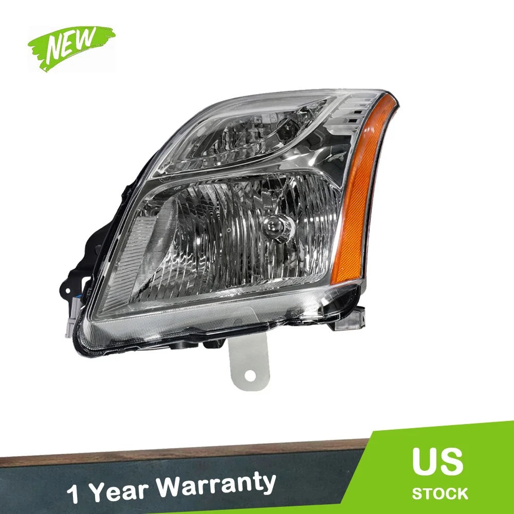 Left Headlight Assembly for Nissan Sentra (2010–2012) Chrome