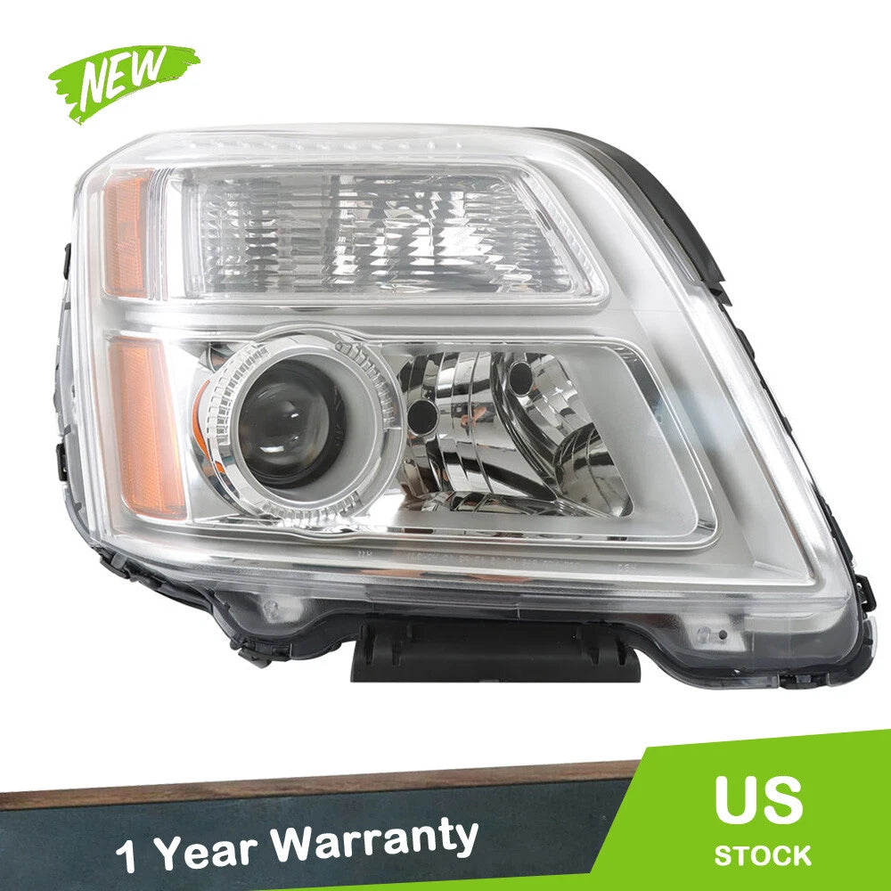 RH Front Headlight for GMC Terrain (2016–2017) Clear Lens