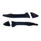 Set of 2 Rear Left + Right Door Handle Black for Hyundai i30 GD (2012–2017)