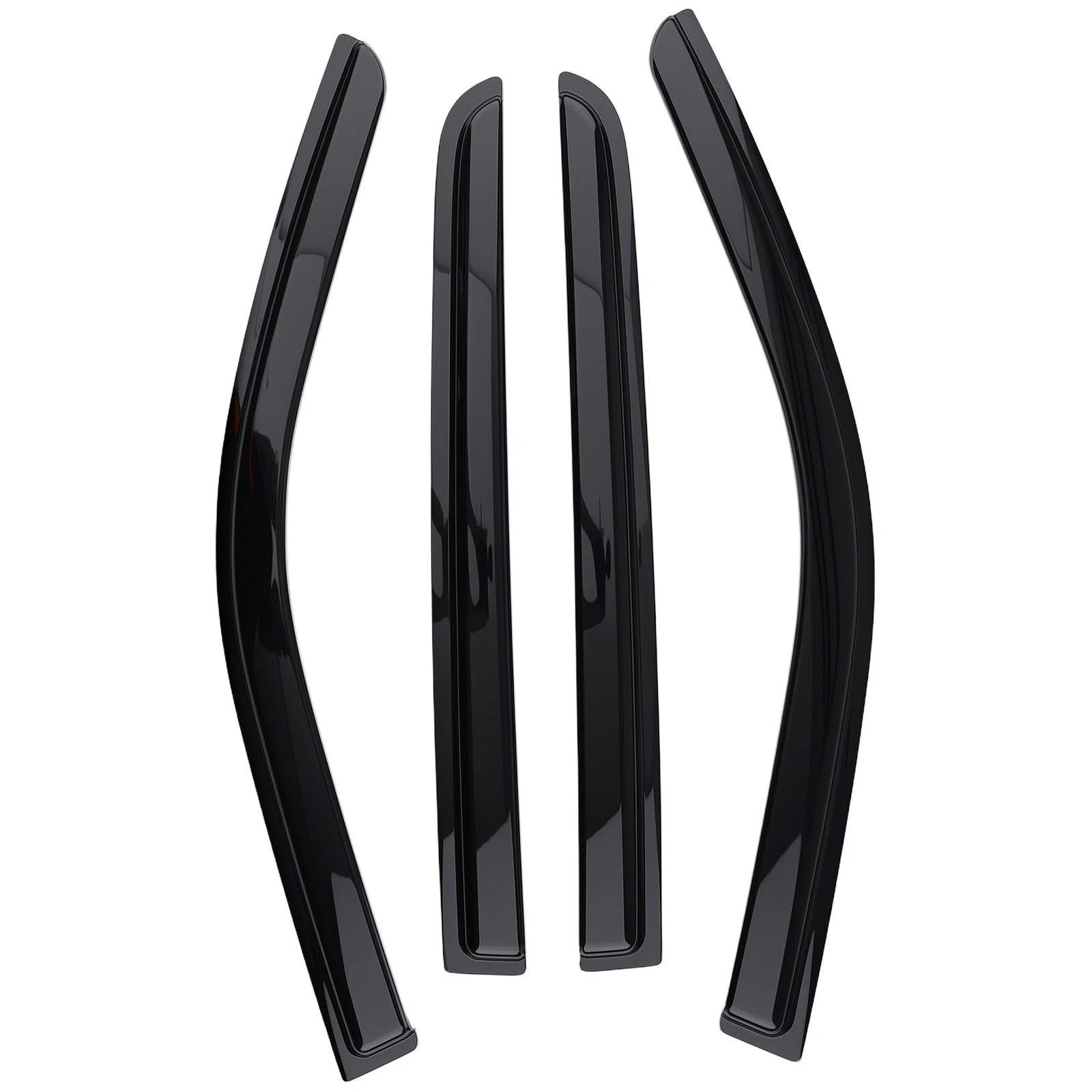 Vent Rain Deflector for Dodge RAM 1500 Crew Cab (2009–2018) Window Visor