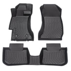 Set of 3D Floor Mats for Subaru Impreza (2012–2016) TPE Rubber All Weather
