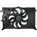 Radiator Condenser Fan Assembly for Jeep Renegade, Fiat 500X (2015–2018)