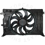 Radiator Condenser Fan Assembly for Jeep Renegade, Fiat 500X (2015–2018)