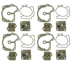 Set of 4 Carburetor Repair Kits for Johnson Evinrude V4 V6 V8 Looper (439078 439079)