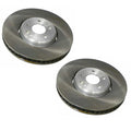 Set of 2 Front Zimmermann Brake Disc Rotors for Mercedes W202 C208 W210