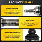 CV Axle Assembly Set for Volkswagen Touareg (2004–2008)
