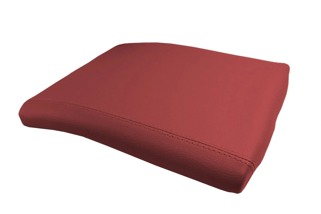 Leather Console Lid Cover for Ford F150 (2004–2008) Red