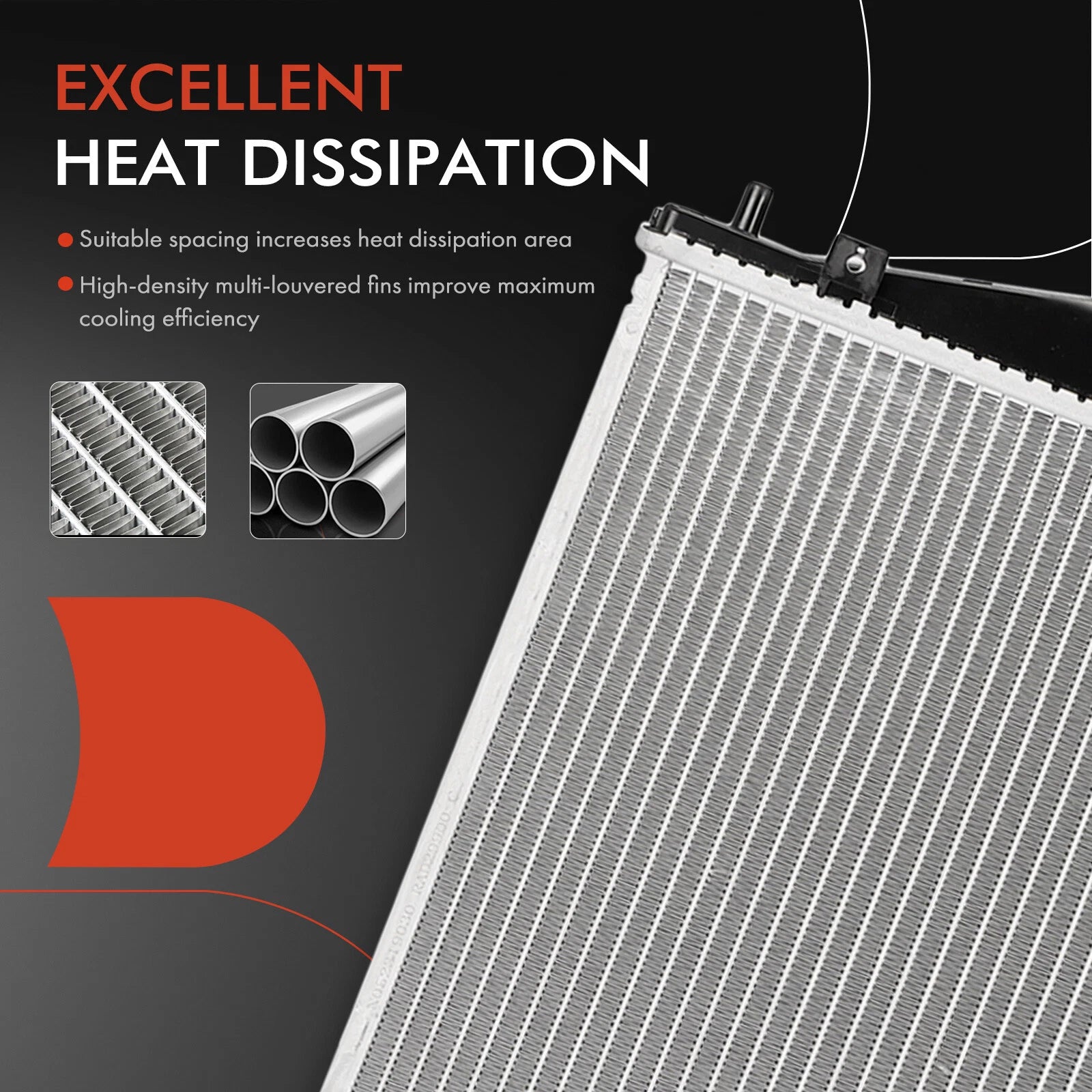 Radiator with Transmission Oil Cooler for Honda Accord (2008–2012)