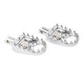 Rear Foot Pegs for Harley FXBB FXLR FXLRS FXLRST FXST FLSB FXBR (2018-2023)