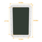 Tinted Glass Window for Universal RV Trailer Camper (15" x 24")