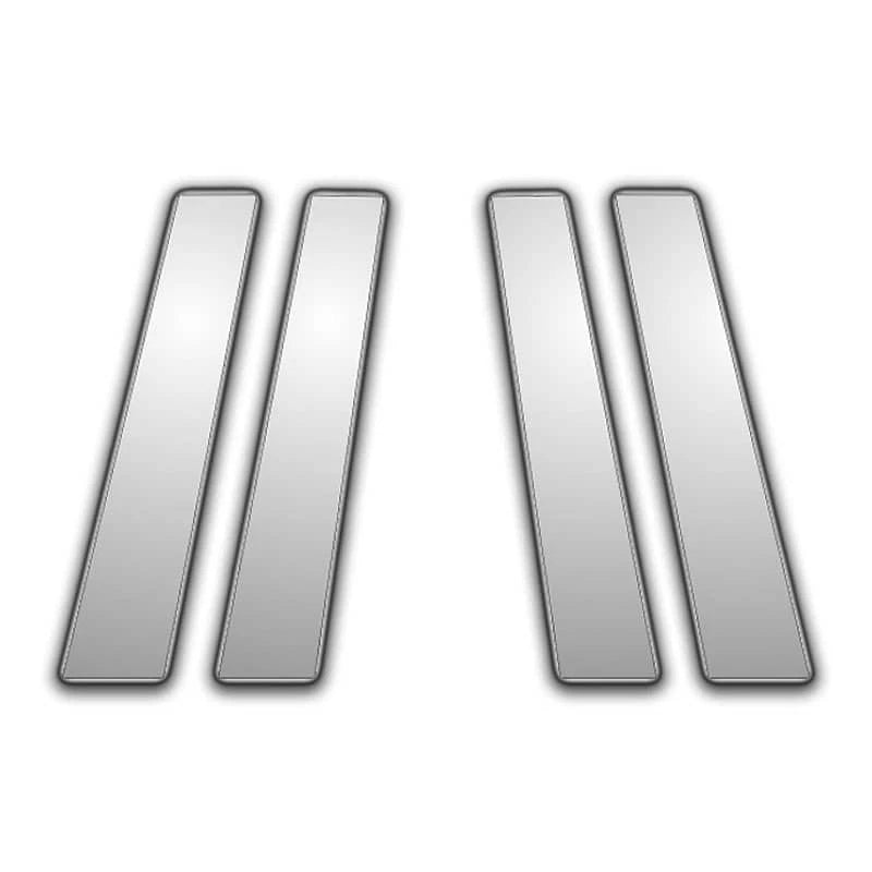 Chrome Pillar Covers for 2011-15 Hyundai Elantra 4pc - Upgrade Your Auto P3684