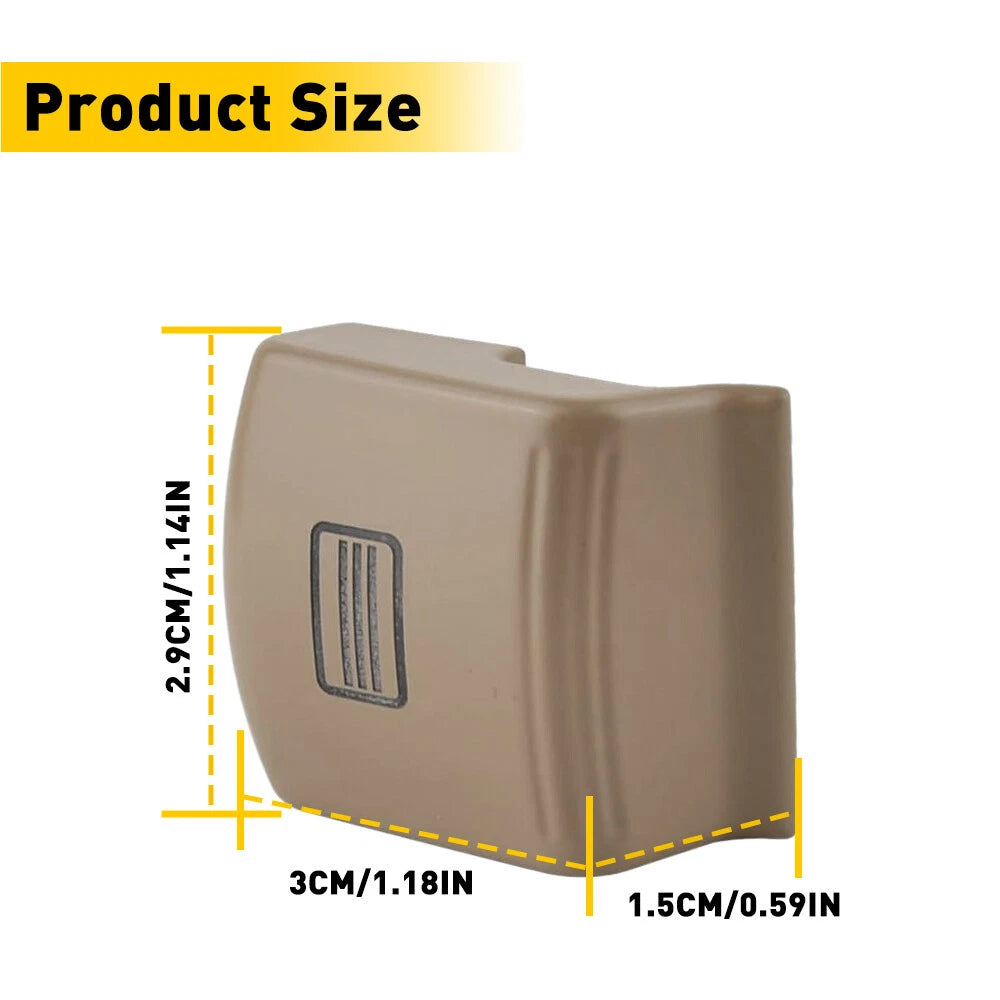 Sunroof Window Button Switch Cover for Mercedes Benz W204 C-Class (2007–2014)