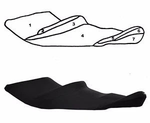 Blacktip Seat Cover for Yamaha VX Cruiser PWC (2010–2014)