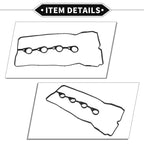 Valve Cover Gasket No. 224412B801 for Hyundai Accent i30 (GD) 1.6 (2011–2017)