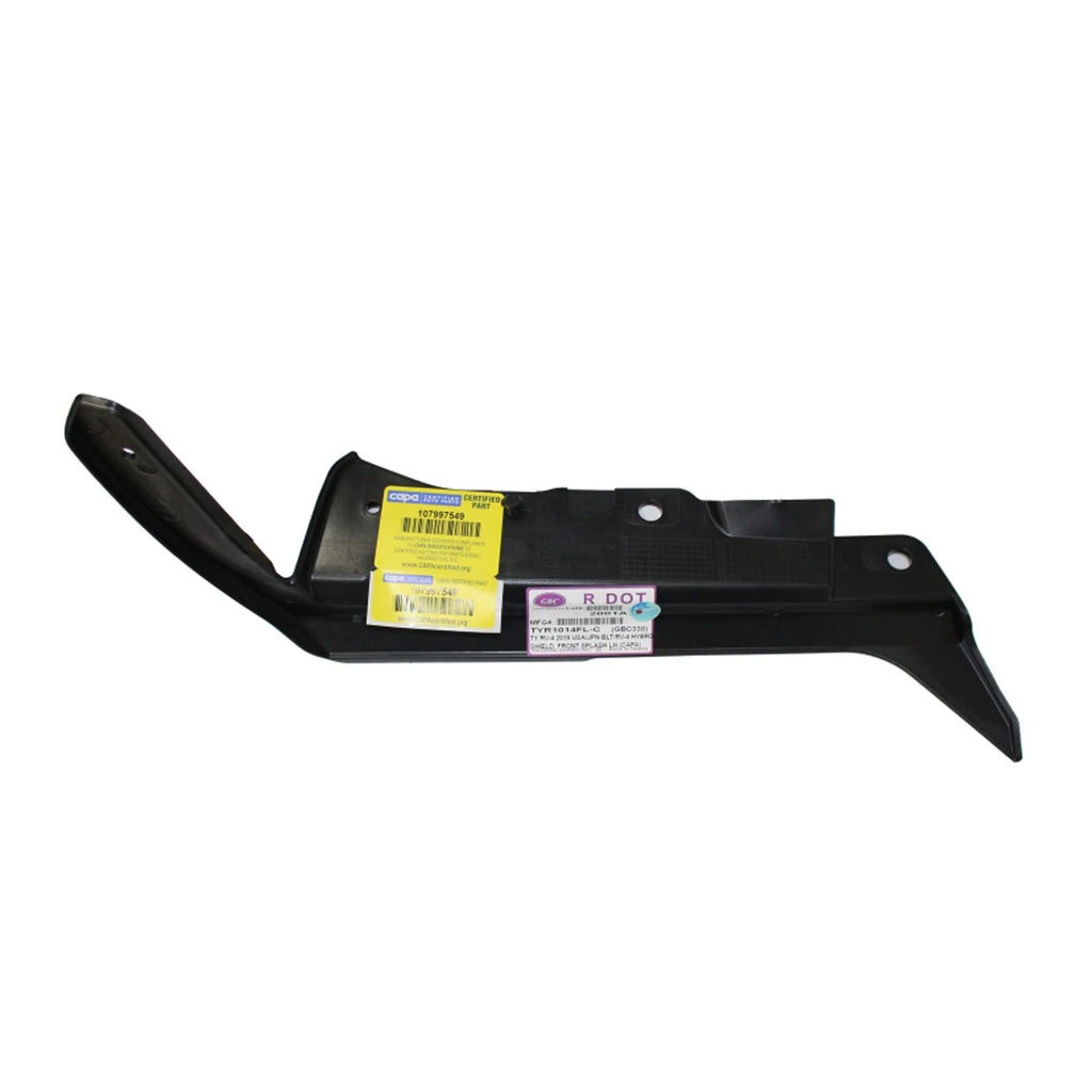 Replacement Polypropylene Front Driver Side Fender Splash Shield